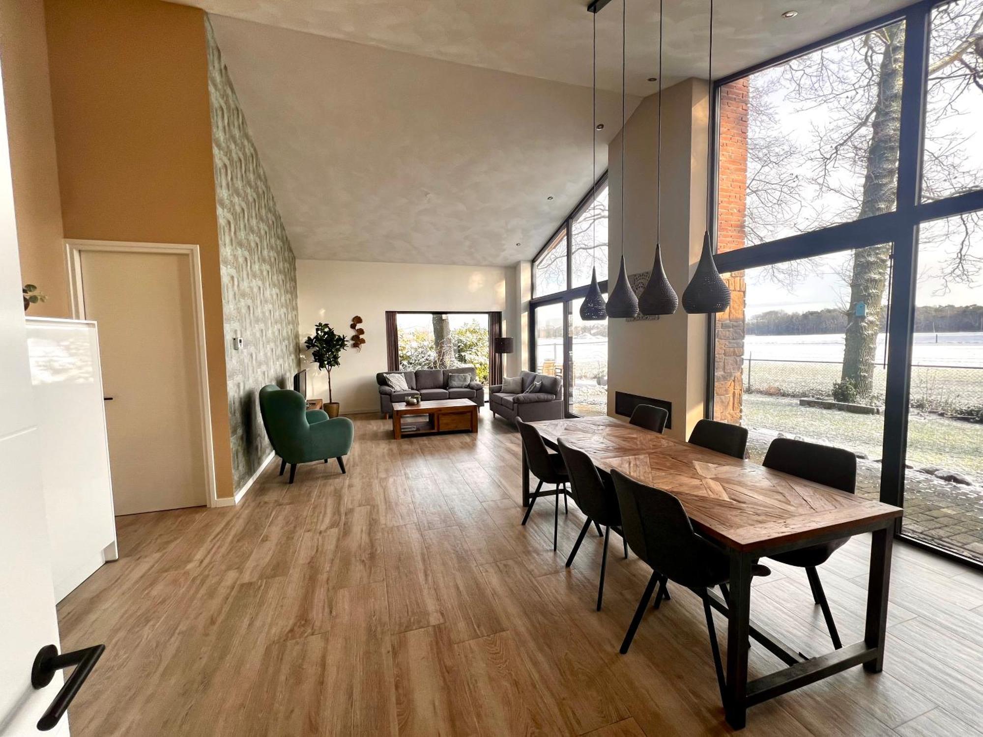 Luxe Recreatiewoning Midden In Bosrijke Omgeving Villa Waalre Bagian luar foto